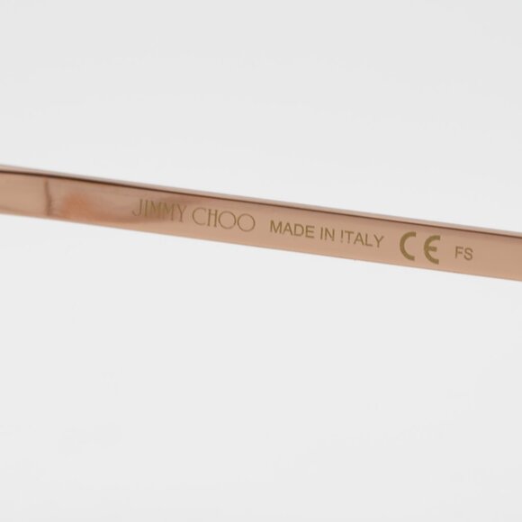 Jimmy Choo JC244 0OGA 00 Eyeglasses Gold/Teal 56mm Round Frame - Picture 10 of 10